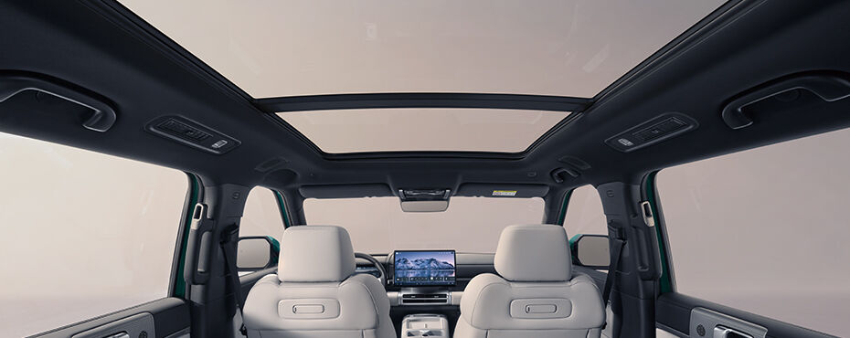 Cabina del BYD TI7